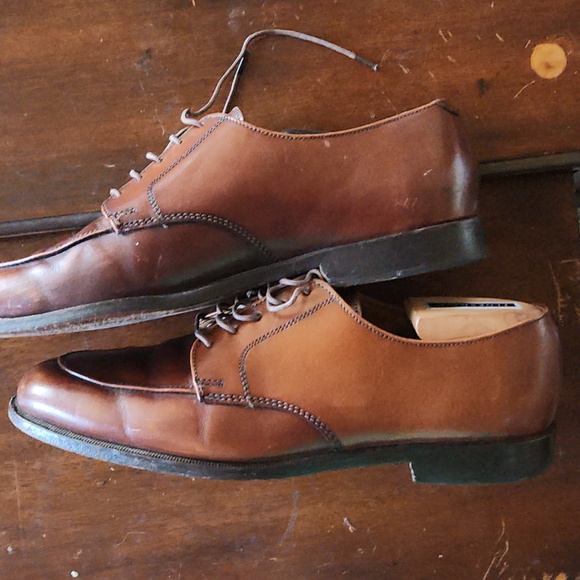 Cole Hann Tan Dress Shoes Size 9 - Picture 3 of 5